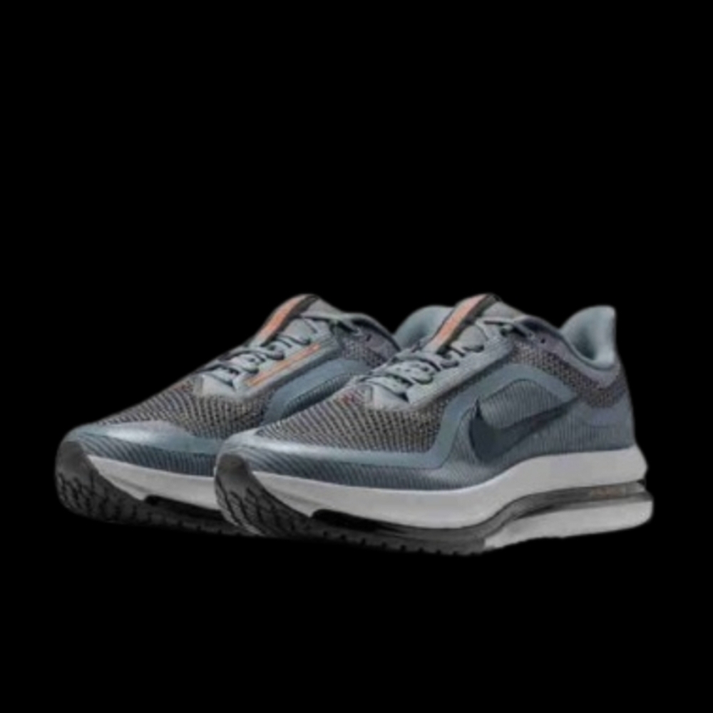 Nike Air Zoom Pegasus Premium Mens Cool Grey Safety Orange Black